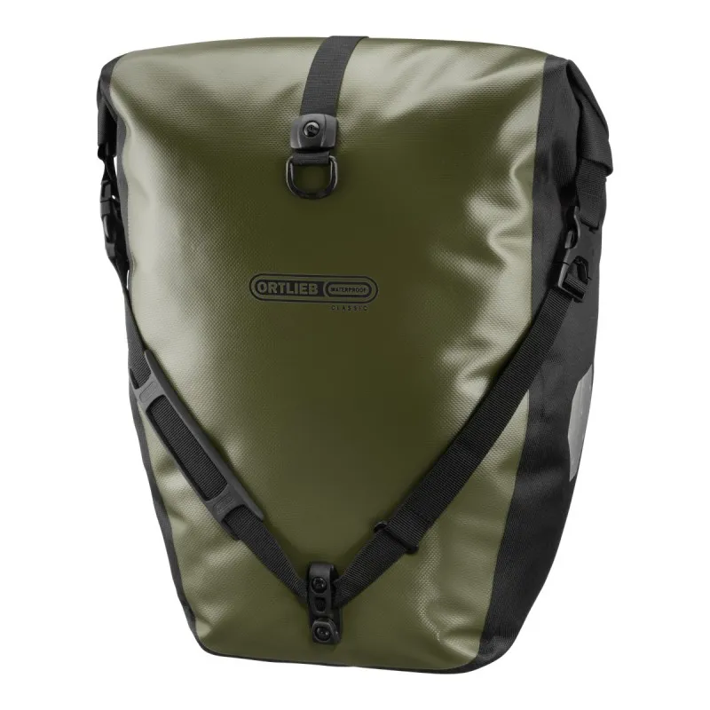 Ortlieb Back-Roller Classic Pannier Bags in Olive Green - 40L
